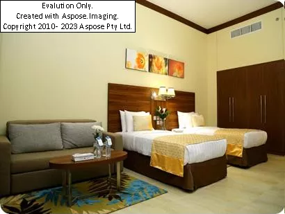 اتاق هتل Golden Tulip Al Barsha