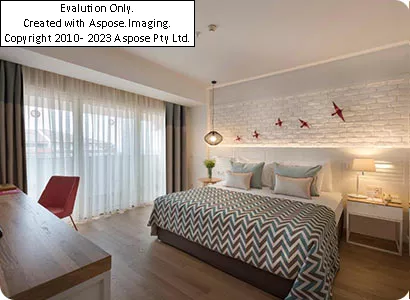 اتاق های هتل باروت کمر