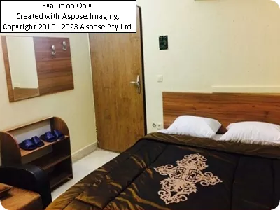 اتاق دو تخته هتل شریف حسینی در مشهد