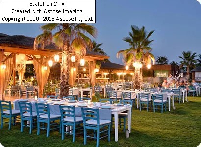 فضای خارجی هتل رگنوم کاریا ریزورت آنتالیا