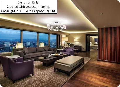 اتاق های هتل هتل Ankara HiltonSa