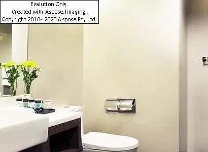 هتل Oakwood  نمای سروس بهداشتی اتاق ها