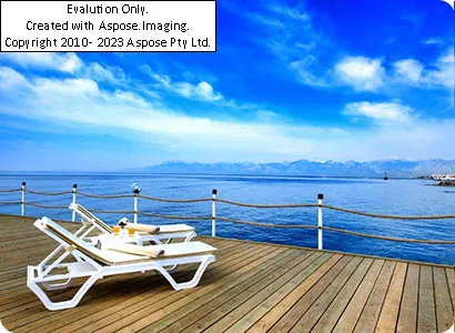 صندلی آفتاب هتل