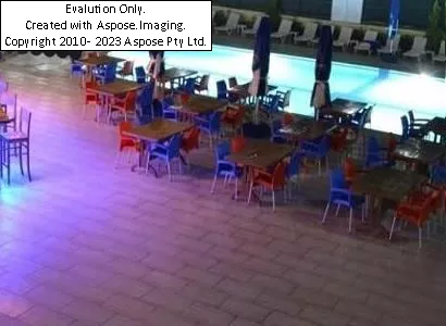 محوطه هتل بلمار کوش آداسی